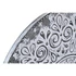 Kép 3/4 - Dekoráció falra Mandala fém 60x2x60 cm szürke, fehér 2 féle