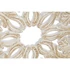 Kép 4/5 - Dekoráció falra Mandala mdf 119x1,5x119 cm natúr