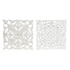 Kép 2/4 - Dekoráció falra Mandala mdf 40x2x40 cm fehér 2 féle