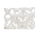 Kép 3/4 - Dekoráció falra Mandala mdf 40x2x40 cm fehér 2 féle