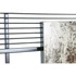 Kép 4/5 - Dekoráció falra absztrakt fém 89x4,5x97 cm fekete, arany