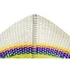 Kép 4/5 - Dekoráció falra bambusz 40x0,5x32 cm natúr, narancssárga 2 féle