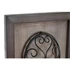 Kép 4/5 - Dekoráció falra evőeszköz fa, fém 24x4x99 cm barna, fekete 2 féle