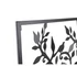 Kép 3/4 - Dekoráció falra fém 100x1x100 cm fekete 2 féle