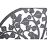 Kép 4/4 - Dekoráció falra fém 40x1x40 cm fekete, fehér 2 féle