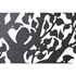 Kép 4/4 - Dekoráció falra fém 60x1x60 cm fekete, fehér 2 féle