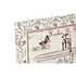 Kép 3/4 - Dekoráció falra fürdőszoba fém 33x1x25 cm pink, bézs 2 féle