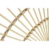 Kép 4/5 - Dekoráció falra legyező bambusz 80x2x40 cm barna