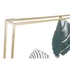 Kép 3/4 - Dekoráció falra leveles fém 50x8,3x91 cm arany, zöld