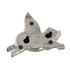 Kép 4/4 - Dekoráció falra malac porcelán 15x7x13 cm arany, ezüst 2 féle