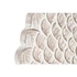Kép 3/4 - Dekoráció falra mdf 120x3x120 cm fehér, natúr
