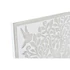 Kép 3/4 - Dekoráció falra mdf 40x1x28 cm fehér, natúr