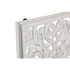 Kép 3/4 - Dekoráció falra mdf 45x2x45 cm fehér