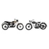 Kép 2/5 - Dekoráció falra motor fém 65x4,5x32,5 cm fekete, bézs 2 féle