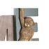 Kép 4/4 - Dekoráció falra óra HOME majom mdf 42x5x22 cm zöld, sárga
