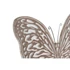 Kép 3/4 - Dekoráció falra pillangó mdf 40x0,9x33,5 cm natúr, fehér 2 féle