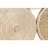 Kép 4/4 - Dekoráció falra rattan 45,5x2x45,5 cm natúr