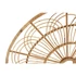 Kép 3/4 - Dekoráció falra rattan 80x2,5x80 cm barna