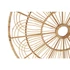 Kép 4/4 - Dekoráció falra rattan 80x2,5x80 cm barna