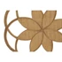 Kép 4/4 - Dekoráció falra rattan 81x1x81 cm barna
