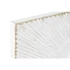 Kép 3/4 - Dekoráció falra spirál mdf 120x3,5x90 cm natúr, fehér