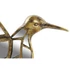 Kép 4/5 - Dekoráció falra tükör kolibri poly, üveg 27x3,5x36 cm arany