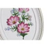 Kép 4/4 - Dekoráció falra virágok poly 17x2,5x21,6 cm fehér, pink 2 féle