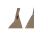 Kép 4/4 - Dekoráció falra vitorlás mdf, fenyő 67x2,5x40 cm bézs