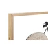 Kép 3/4 - Dekoráció szett falra bicikli fém, mdf 40x2,5x40 cm natúr, fekete S/2