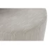 Kép 4/8 - Dohányzó asztal szett mangófa, poliészter 117x56x48 cm szürke S/3