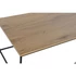 Kép 3/6 - Dohányzóasztal fém, mdf 110x60x44,5 cm natúr, fekete