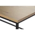 Kép 4/6 - Dohányzóasztal fém, mdf 110x60x44,5 cm natúr, fekete