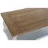 Kép 3/6 - Dohányzóasztal lucfenyő, mdf 120x70x50 cm fehér, világosbarna