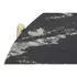 Kép 4/5 - Dohányzóasztal márvány, fém 81x81x44 cm fekete, arany