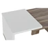 Kép 3/6 - Dohányzóasztal mdf 110x60x45 cm fehér, barna