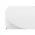 Kép 3/6 - Dohányzóasztal mdf 60x60x45 cm fehér, barna