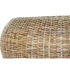 Kép 4/5 - Dohányzóasztal rattan, üveg 82x82x48 cm natúr