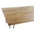 Kép 3/6 - Dohányzóasztal rózsafa, fém 115x60x40 cm barna, fekete