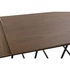 Kép 3/7 - Dohányzóasztal szett fa, fém 122,5x61x53 cm barna, fekete S/3