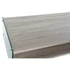 Kép 3/7 - Dohányzóasztal üveg, mdf 130x65x35,5 cm natúr, átlátszó