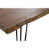Kép 4/7 - Ebédlőasztal akácfa, fém 180x87x76 cm barna, fekete