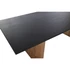 Kép 3/8 - Ebédlőasztal császárfa, fenyő 240x100x76 cm barna, fekete