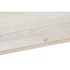 Kép 7/8 - Ebédlőasztal lucfenyő, mdf 200x90x77 cm fehér, világosbarna