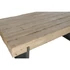 Kép 3/8 - Ebédlőasztal lucfenyő, mdf 200x94x76 cm natúr