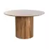 Kép 2/6 - Ebédlőasztal mangófa 120x120x76 cm natúr