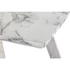 Kép 6/7 - Ebédlőasztal mdf, acél 160x90x76 cm fehér