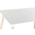 Kép 3/8 - Ebédlőasztal mdf, nyírfa 120x80x74 cm fehér