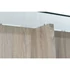 Kép 6/7 - Ebédlőasztal üveg, mdf 160x90x75 cm natúr, átlátszó