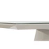 Kép 4/8 - Ebédlőasztal üveg, mdf 160x90x75 cm szürke