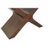 Kép 5/6 - Ebédlőasztal üveg, mdf 180x100x76 cm sötétbarna, átlátszó